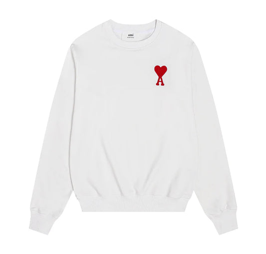 Ami Paris Sweater White